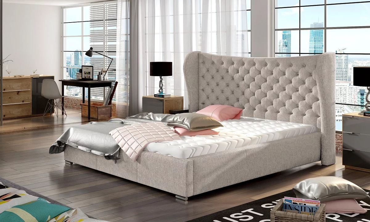 Łóżko tapicerowane Comforteo