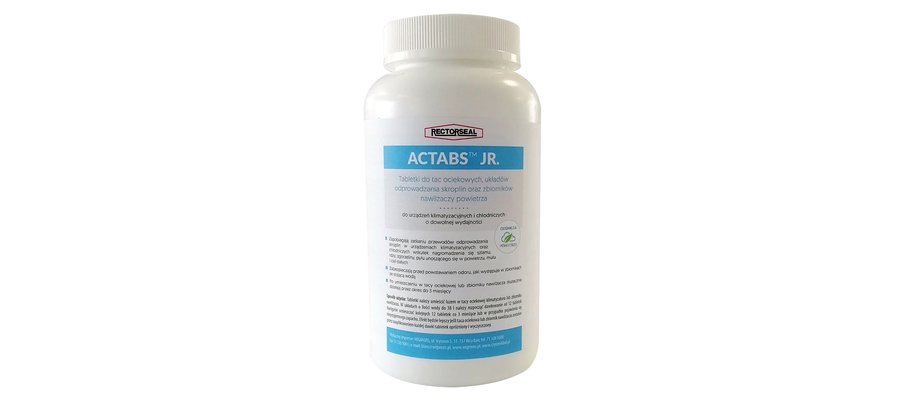 Tabletki do tac ociekowych i układów odprowadzania skroplin Rectorseal Actabs JR - zdjęcie