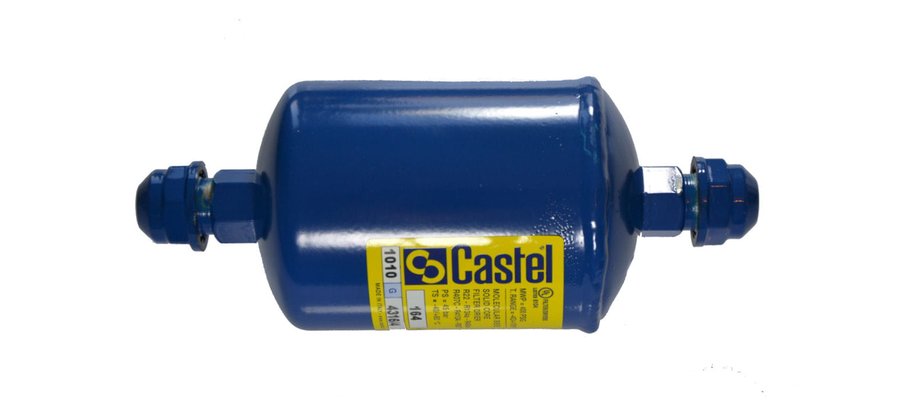 Filtr odwadniacz dwukierunkowy CASTEL 4616/3S - 3/8" lutowany do pomp ciepła - zdjęcie