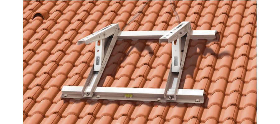 Wspornik dachowy klimatyzatora RODIGAS MT630, mocowanie skraplacza dachowe - zdjęcie
