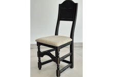 Krzesło z litego drewna bukowego - zdjęcie