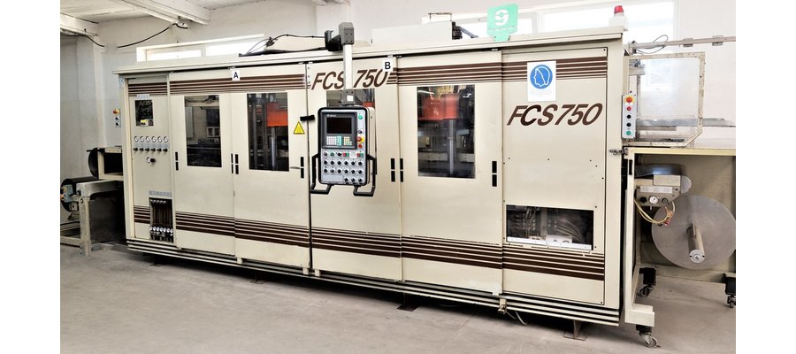 Termoformierka  automatyczna  TFT Model FCS 750  - zdjęcie