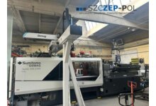 Wtryskarka Sumitomo Demag Systec 350/720-2300 / Linia produkcyjna z robotem Wittmann-Demag DR853, 350T, 2015rok - zdjęcie