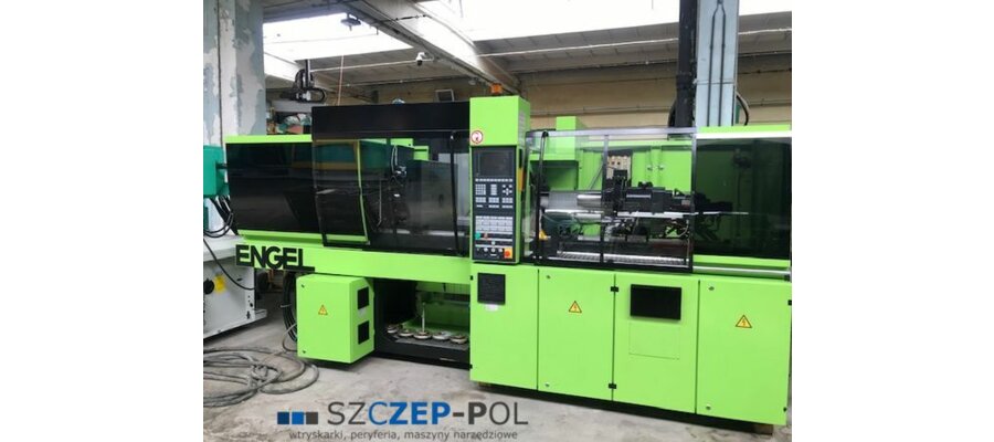 Engel Victory 330/110 Tech / Linia produkcyjna z robotem Engel ER-HLI 41 i taśmociągiem / Bardzo dobry stan techniczny, 110 t, 2004 - zdjęcie