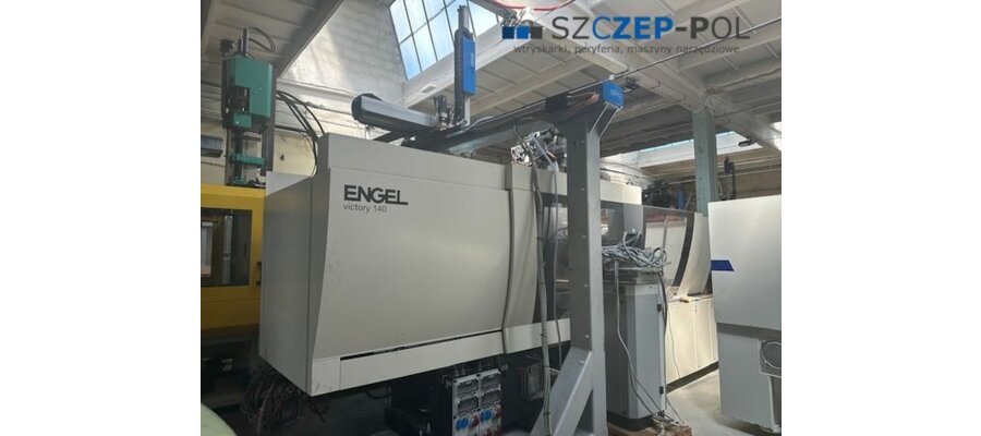 Engel Victory 330H/200V/140 combi Ecodrive / Linia produkcyjna z robotem Sepro Multi Inject 20 / Godziny pracy: ca. 18.000 h w trybie automatycznym, 140 t, 2017 - zdjęcie