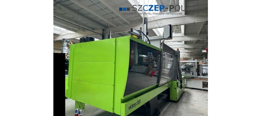 Engel Victory 1350/300 Tech Ecodrive z robotem Sepro Industrial Robot SDR 22S / Maszyna hybrydowa / Godziny pracy: ca. 18.000 h w trybie automatycznym, 300 t, 2012 - zdjęcie
