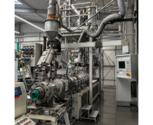 WYTŁACZARKA DWUŚLIMAKOWA Reifenhäuser EXTRUDER RZE 85 41D - zdjęcie