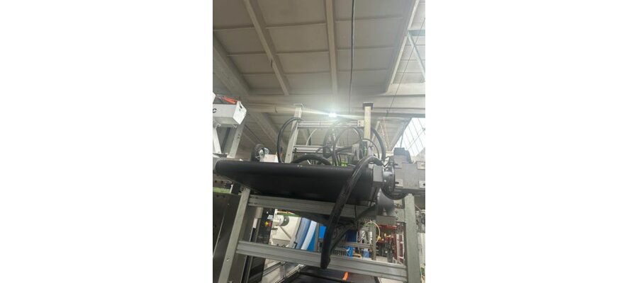 Taśmociąg prosty na profilu aluminiowym - zdjęcie
