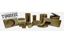 Tinbox - Puszki promocyjne, Metalowe opakowania ozdobne, dekoracyjne - zdjęcie