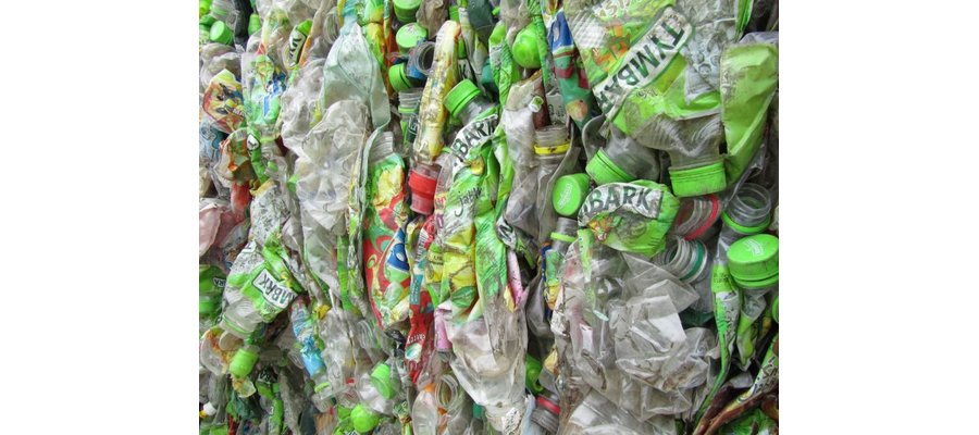 Odpad buteli Tymbark - zdjęcie