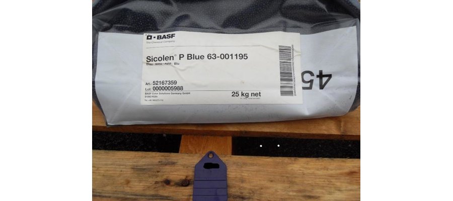 Barwnik, Masterbatch BASF blue, niebieski - zdjęcie