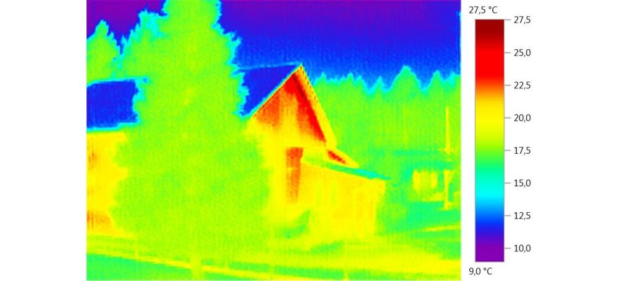 Termowizja Termografia pomiary budynków oraz inne. - zdjęcie