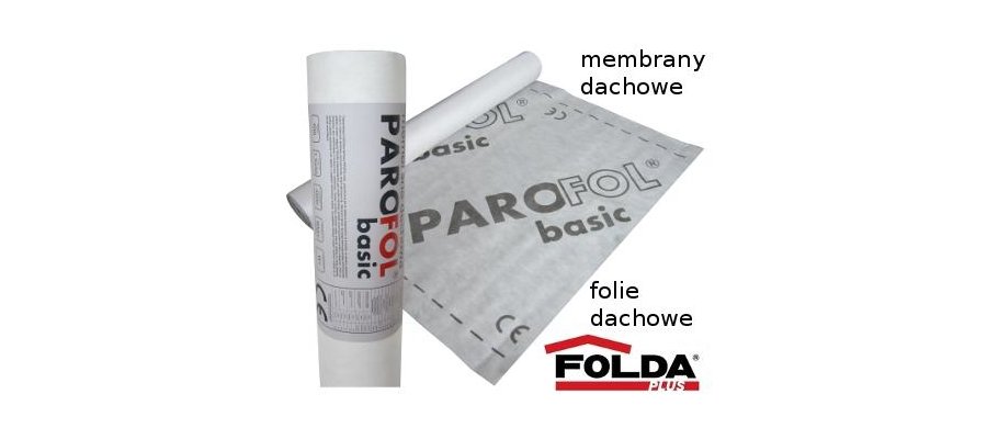 Membrana dachowa PAROFOL basic 100g/m2 - 1,5m x 50m - zdjęcie
