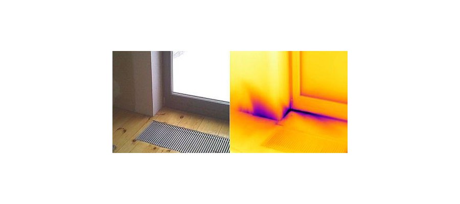 Badanie termowizyjne okien i drzwi - zdjęcie