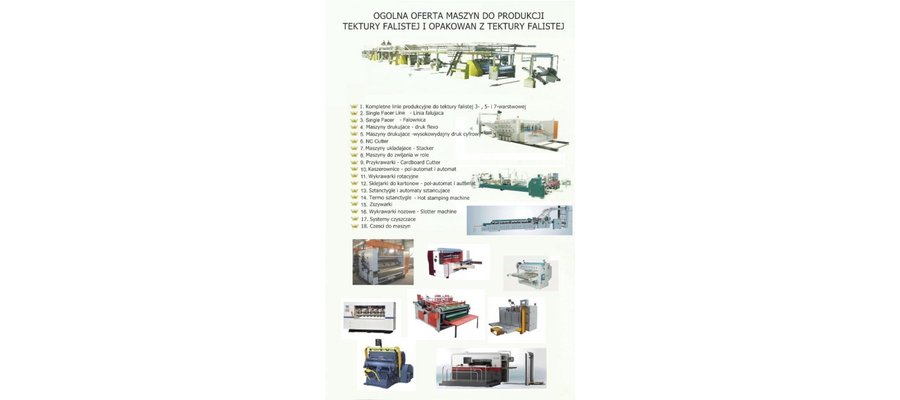 Maszyny do produkcji opakowań - organizacja importu z Chin - zdjęcie