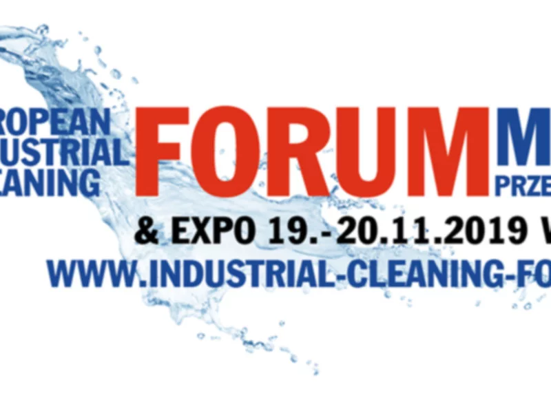Druga edycja Forum Mycia Przemysłowego (European Industrial Cleaning Forum & Expo) - zdjęcie