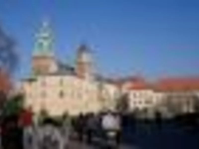 Zobacz na żywo widok z Zamku Królewskiego na Wawelu - zdjęcie