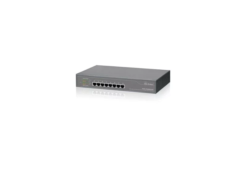 8-portowy Fast Ethernet Switch 802.3at/802.3af z 4 portami PoE zdjęcie