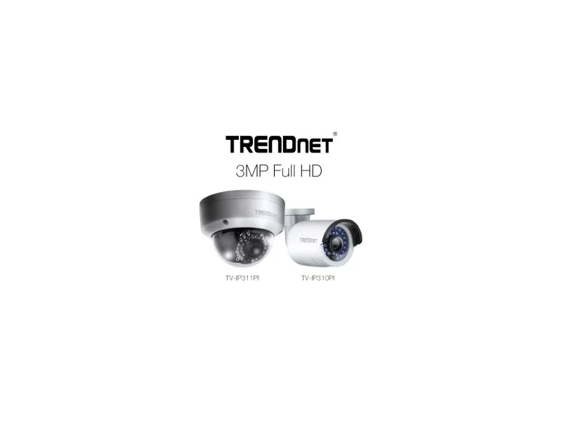TRENDnet wprowadza zewnętrzne kamery sieciowe o rozdzielczości 3 megapikseli zdjęcie