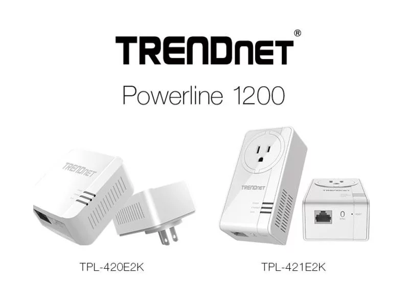 TRENDnet przedstawił na targach Computex nowe adaptery Powerline 1200 zdjęcie