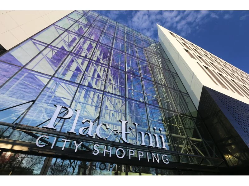 Plac Unii City Shopping z systemami zabezpieczeń firmy Bosch zdjęcie