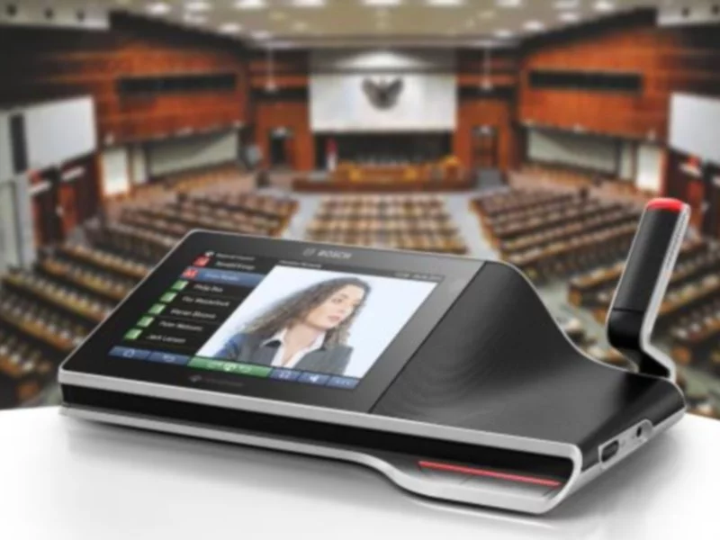 Najnowocześniejszy multimedialny system konferencyjny Bosch w parlamencie w Indonezji - zdjęcie