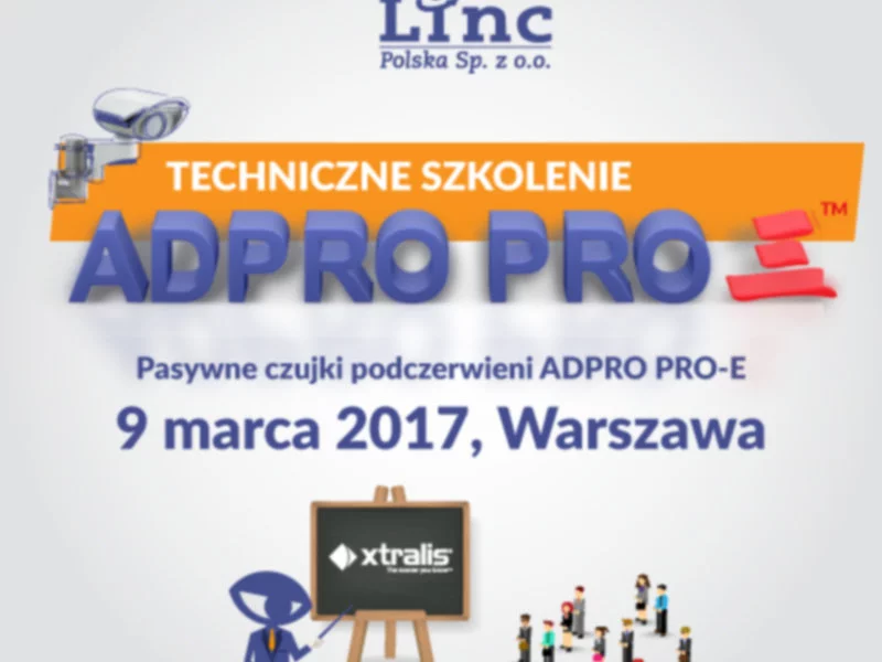 Linc Polska zaprasza na Szkolenie „Pasywne Czujki podczerwieni ADPRO” - zdjęcie