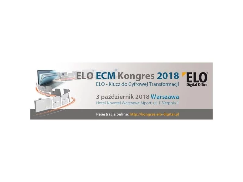 Konferencja ELO ECM Kongres 2018 zdjęcie