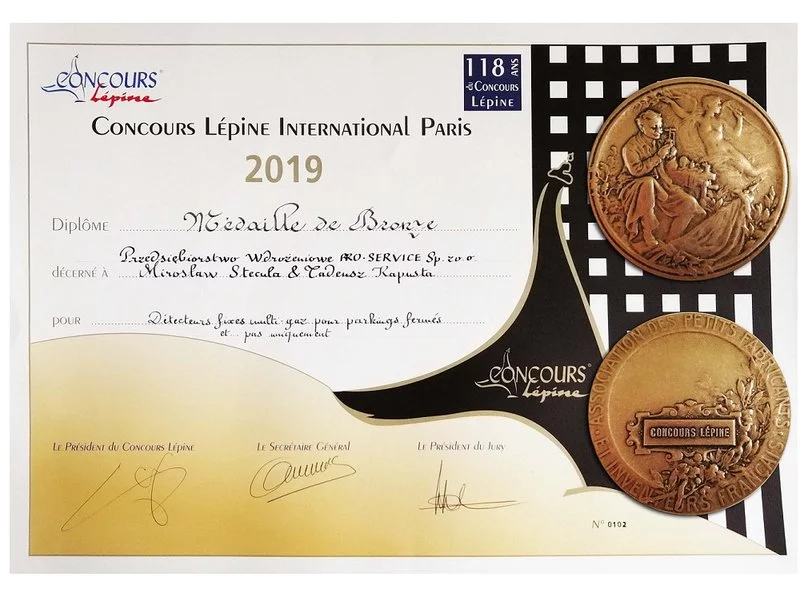 Brązowy medal na paryskich targach wynalazków Concours Lepine 2019 zdjęcie
