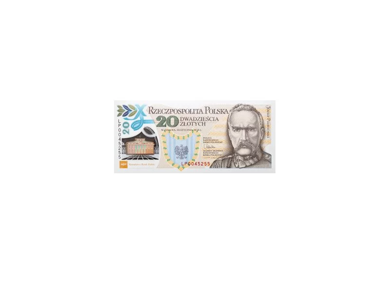 Pierwszy polski banknot polimerowy zdjęcie