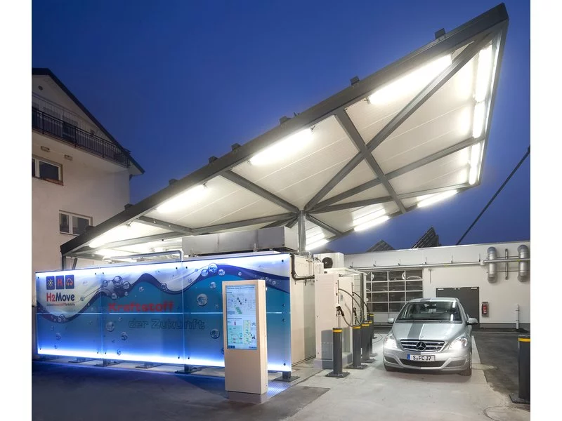 Air Products dostarczyło technologię do nowo otwartej komercyjnej stacji paliwa wodorowego w Niemczech zdjęcie