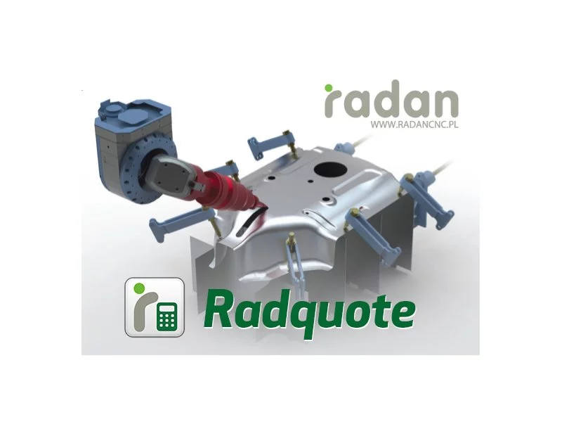 Szacowanie kosztów produkcji detali i części w Radan Radquote zdjęcie