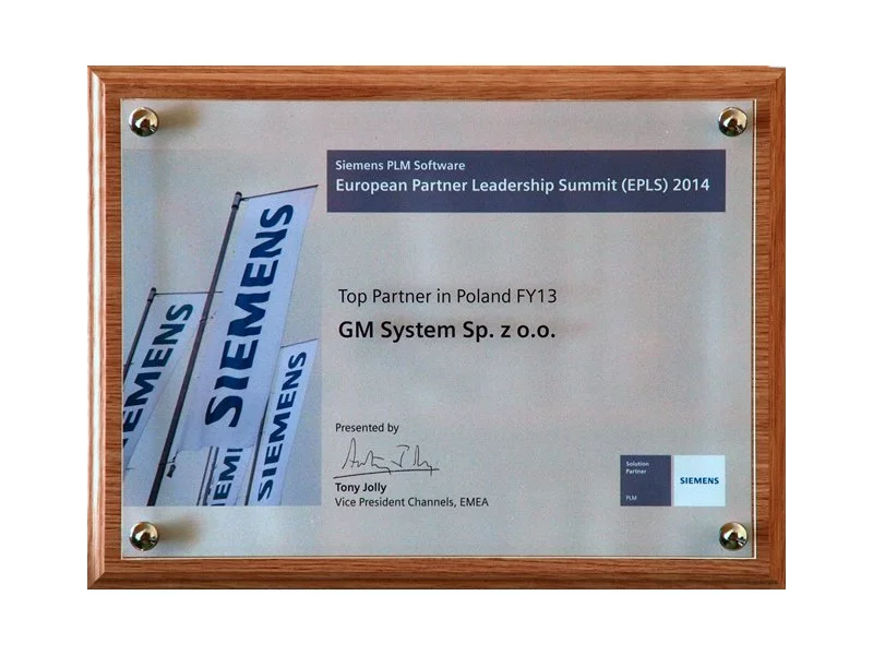 GM System najlepszym partnerem handlowym Siemens w Polsce zdjęcie