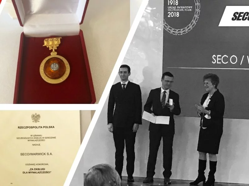 Innowacje na medal: SECO/WARWICK otrzymuje Odznakę Honorową "Za zasługi dla wynalazczości" - zdjęcie