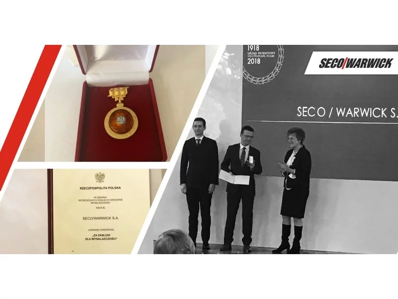Innowacje na medal: SECO/WARWICK otrzymuje Odznakę Honorową "Za zasługi dla wynalazczości" zdjęcie