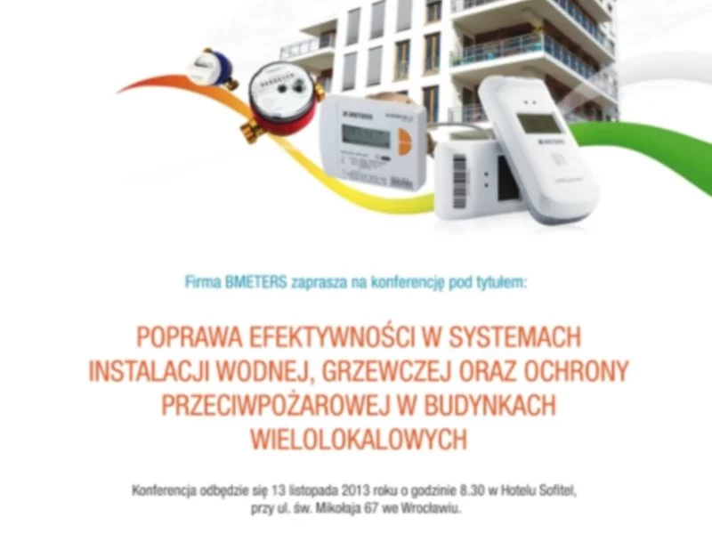 Konferencja o poprawie efektywności instalacji w budynkach mieszkalnych - zdjęcie