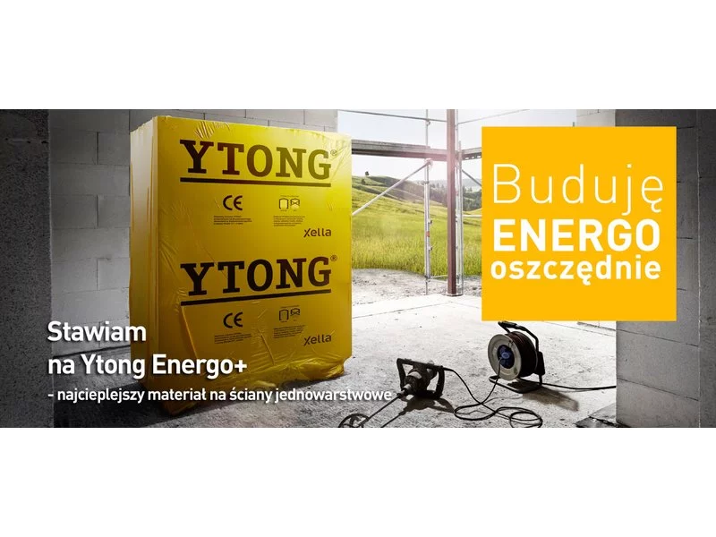 Ytong Energo+, najcieplejszy materiał na ściany jednowarstwowe, teraz w promocyjnej cenie zdjęcie
