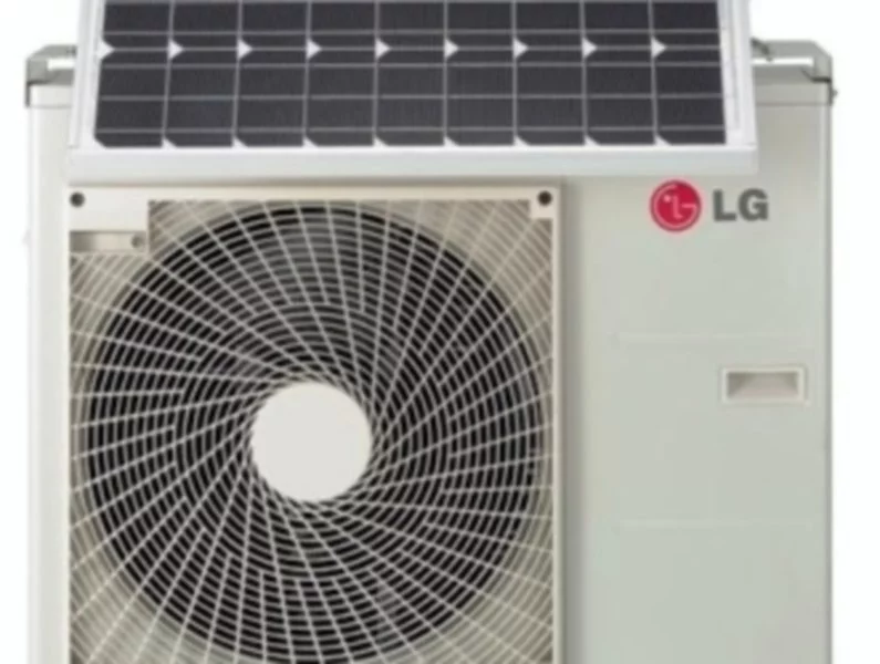 Pierwszy hybrydowy solarny klimatyzator od LG - zdjęcie