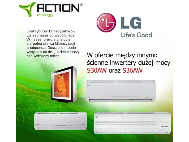 Klimatyzatory LG - pełna dostępność zdjęcie