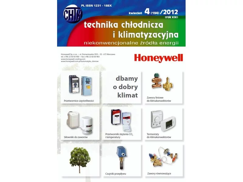 Nowy numer "Technika Chłodnicza i Klimatyzacyjna" 4 (194) 2012 zdjęcie