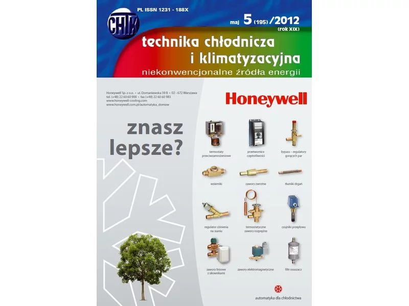 Nowy numer "Technika Chłodnicza i Klimatyzacyjna" 5 (194) 2012 zdjęcie