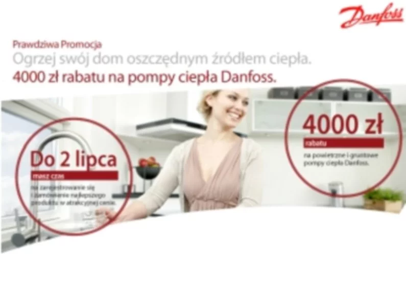 Prawdziwa Promocja: 4000 zł rabatu na pompy ciepła Danfoss! - zdjęcie