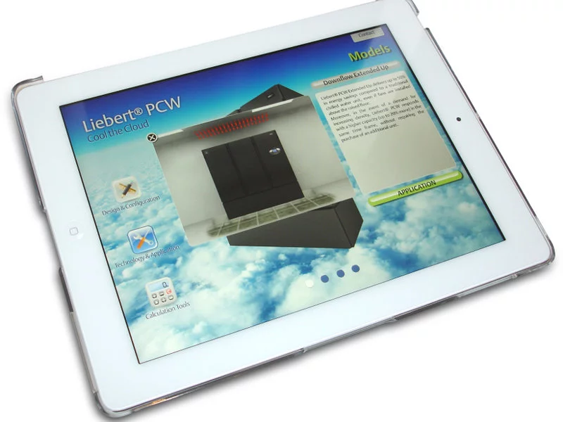 Emerson Network Power wprowadza monitoring efektywności wykorzystania energii dzięki aplikacji Liebert® PCW na tablety - zdjęcie