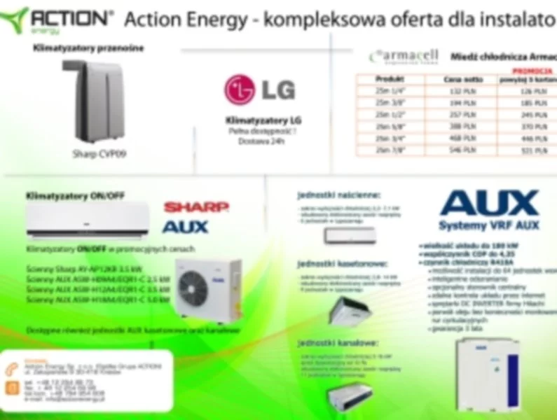 Action Energy – kompleksowa oferta dla instalatora - zdjęcie