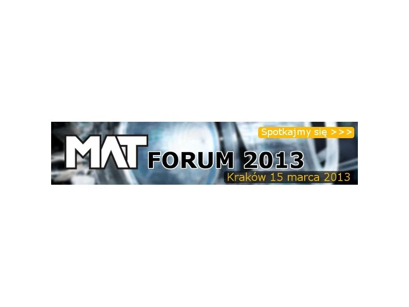 MAT FORUM 2013 - ogólnopolskie spotkanie dla branży architektoniczno-budowlanej zdjęcie
