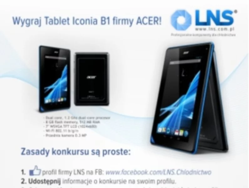 Wygraj Tablet Iconia B1 firmy ACER! - zdjęcie