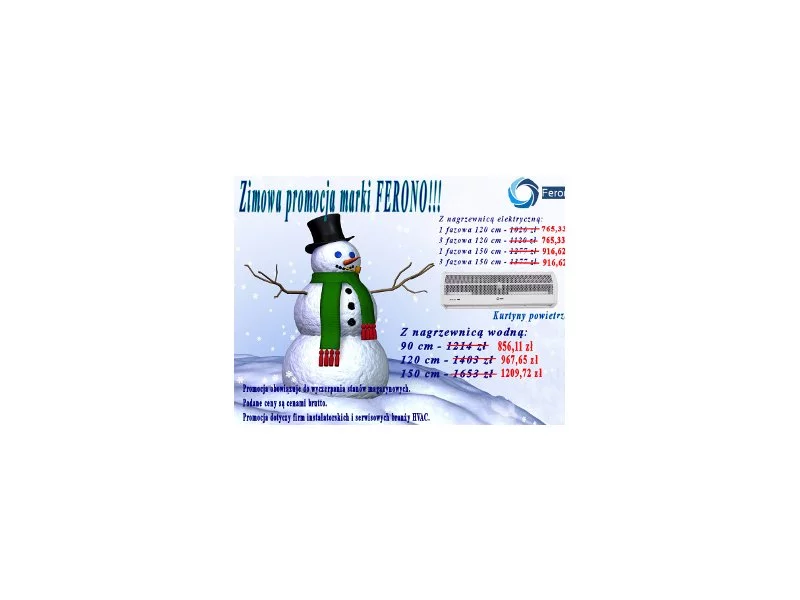 Zimowa promocja marki FERONO! zdjęcie