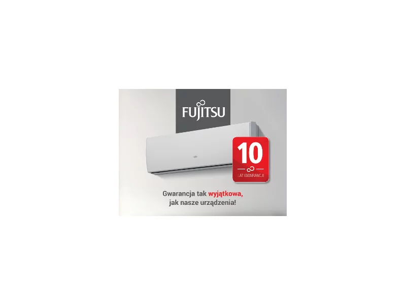 10 lat gwarancji na urządzenia FUJITSU zdjęcie