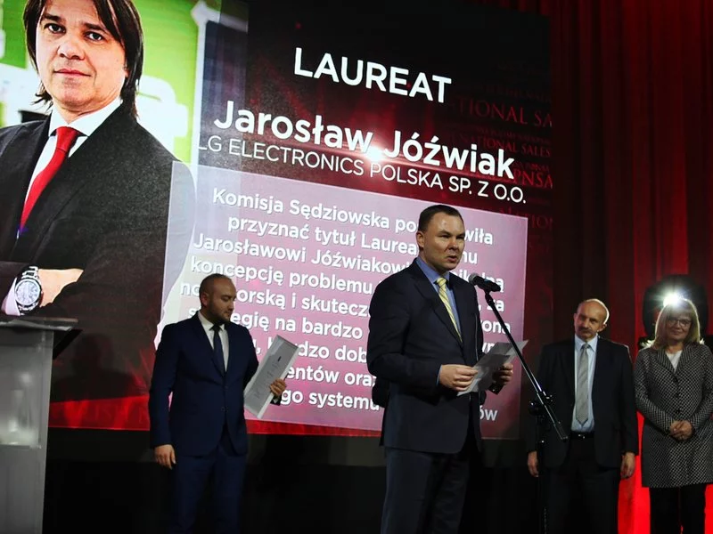 Jarosław Jóźwiak z LG Electronics Dyrektorem Sprzedaży Roku według PNSA - zdjęcie