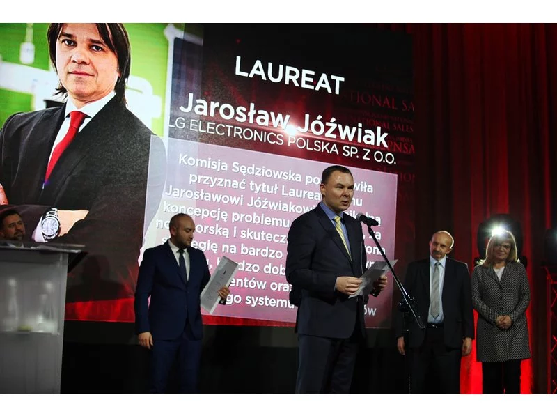 Jarosław Jóźwiak z LG Electronics Dyrektorem Sprzedaży Roku według PNSA zdjęcie